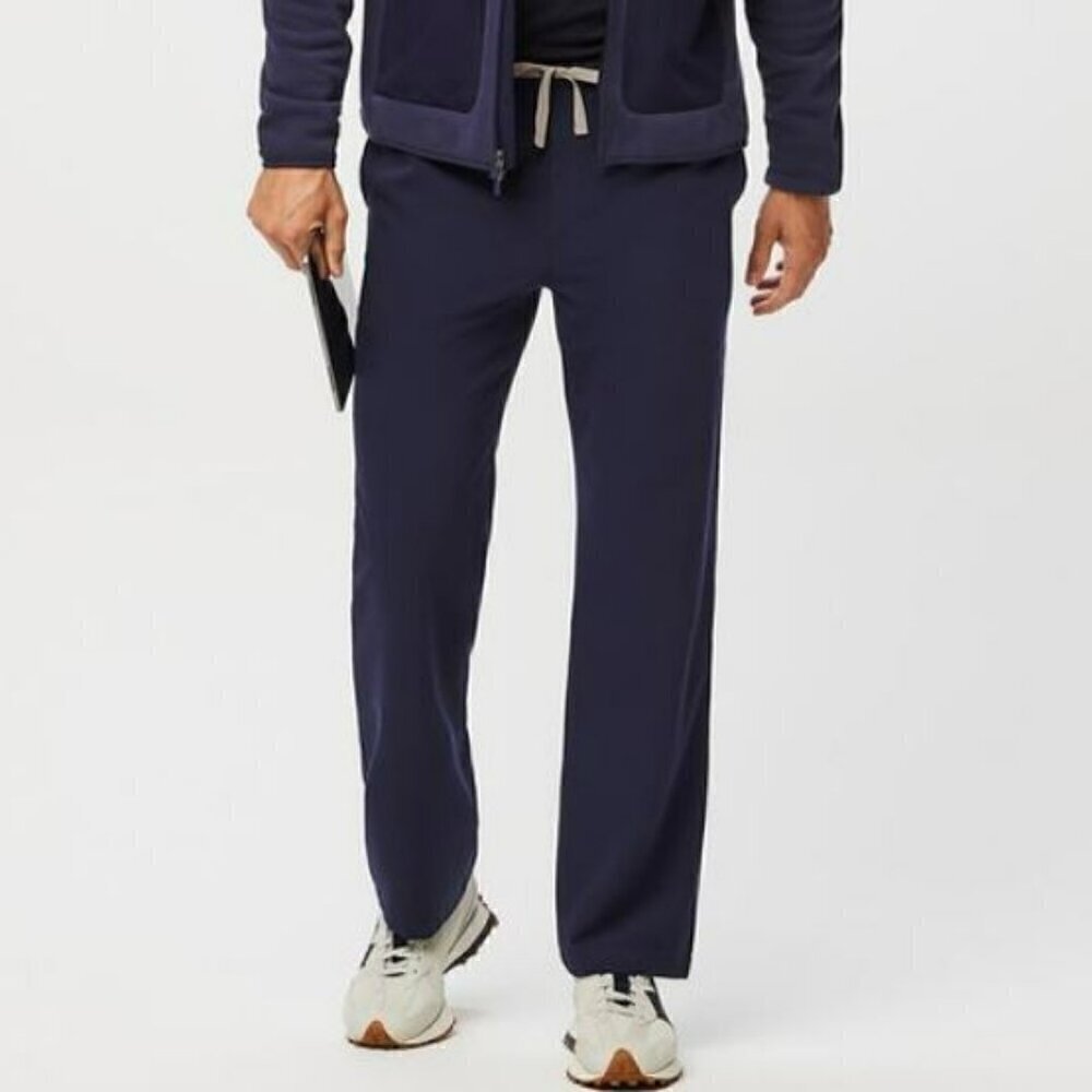 Figs Men’s Scrub Pants Medium Blue Technical Collection Basic Stretch Causal